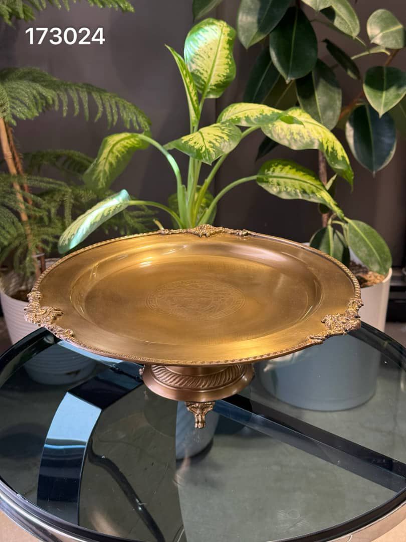 کیک خوری بدون درب برنجی