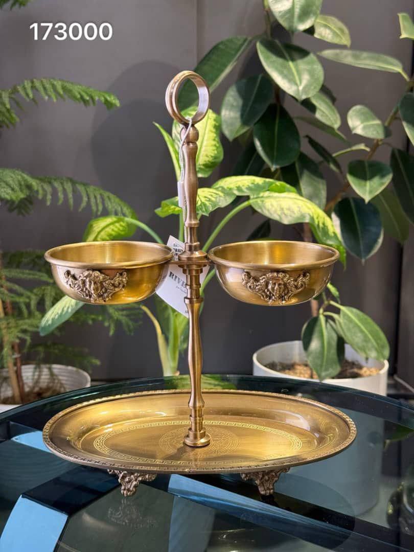 اردو خوری دو طبقه برنجی