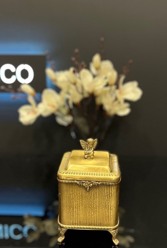بانکه کوچک برنج طرح فرشته